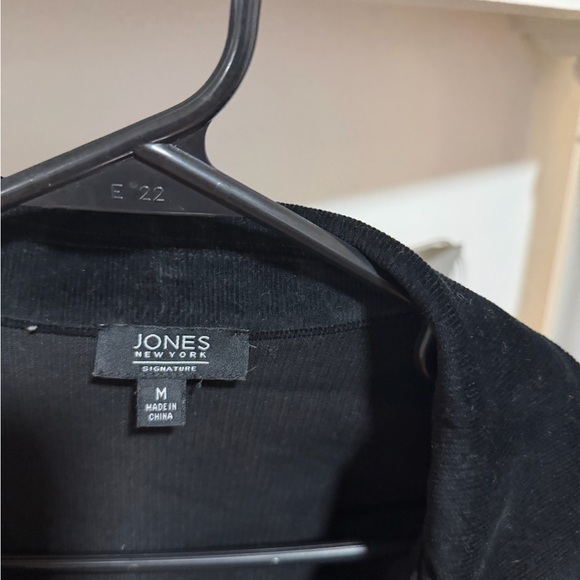 Jones New York Men's Dark Velvet Jacket - Picture 2 of 3